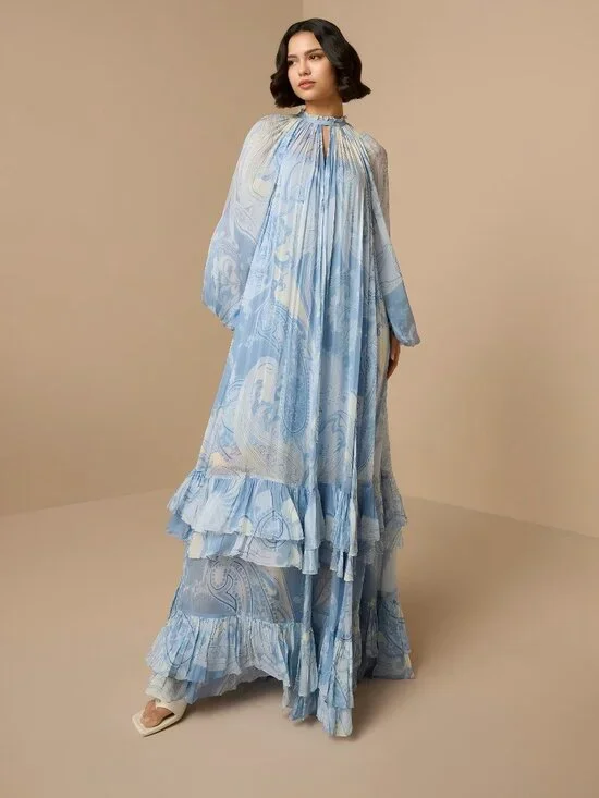 Hemant & Nandita  paisley print maxi dress - Picture 3 of 10